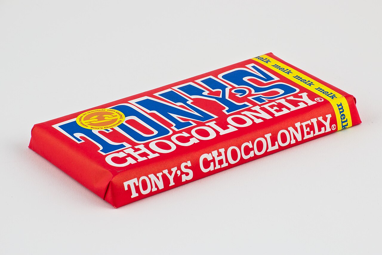 Tony's Chocolonely milk chocolate